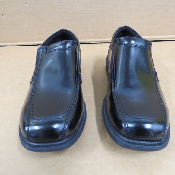 Nunn Bush Bleeker Street Bike Toe Slip On Comfortable Shoes Black 84357-001